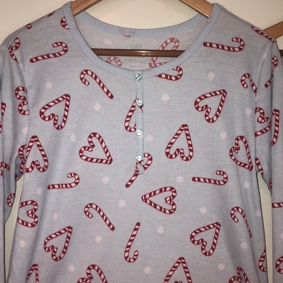 Girls Christmas Pajamas Candy Canes Size Girls18/20 NWOT - Picture 13 of 13